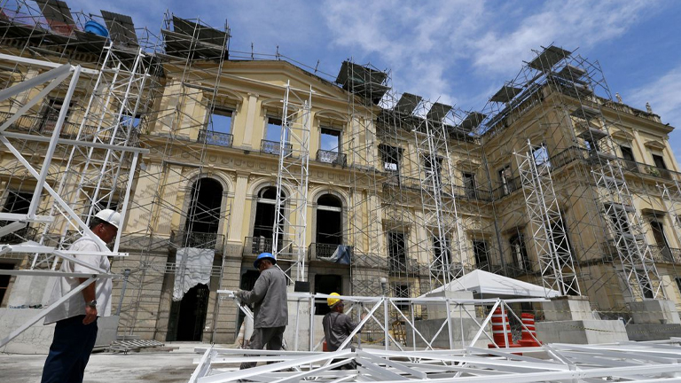 Museu Nacional do Rio de Janeiro reabrirá parcialmente em 2022 -2247