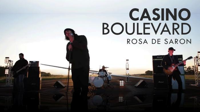 Casino Boulevard música do novo trabalho da banda Rosa de Saron