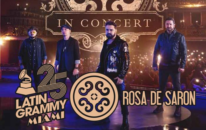 Rosa de Saron é Indicada ao Grammy Latino com o Álbum Rosa de Saron in Concert